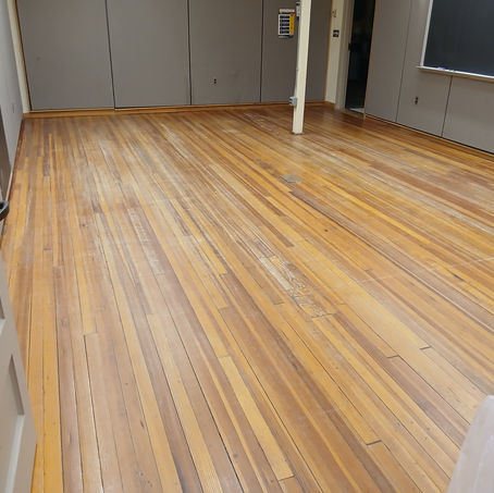 Wood Floor - Before Refinishing